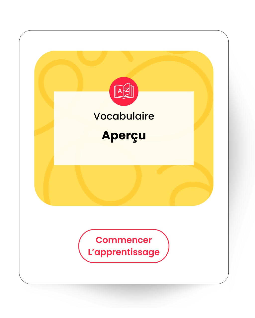 Vocabulaire